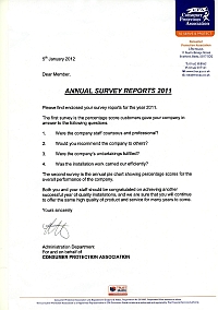 CPA Report 2011 covering letter